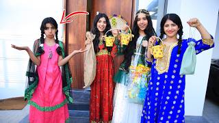 بنت ما عطوها حلويات  قرقيعان 🍬🍫 ! شفا