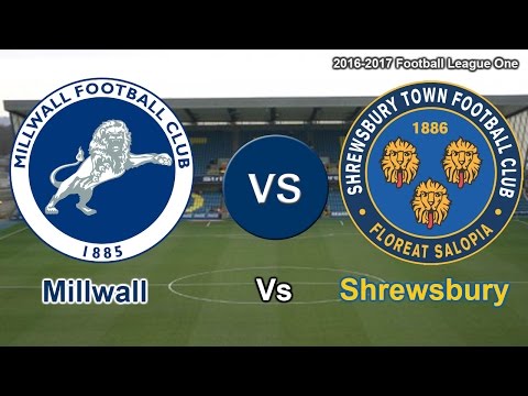 Millwall Vs Shrewsbury (Analysis 16-17)