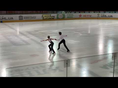 Pairs basic Novice - Free skating Sofiya Soloviova /Oleksii Rudenko