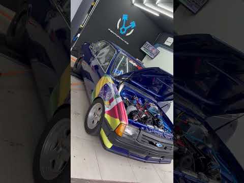 Chevette OHC turbo no dinamômetro !!!         #ohc #chevettera #chevetteturbo #fueltech #FT350