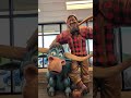 Giant Paul Bunyan and Blue Ox! #paul #blue #ox #scheels #giant #statue #art #mn #like #subscribe #ax