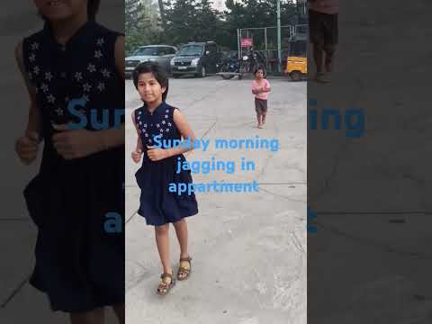 Sunday morning jog#ytshorts #shorts #harshali#vrishali