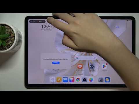 Honor Pad 9 - How to Switch On Off Showing Screen Touches in Screen Recording - Enhance Your Videos
