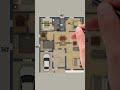 Perfect 3BHK House Plan 40x50 Ft 2000 Sqft Modern Layout