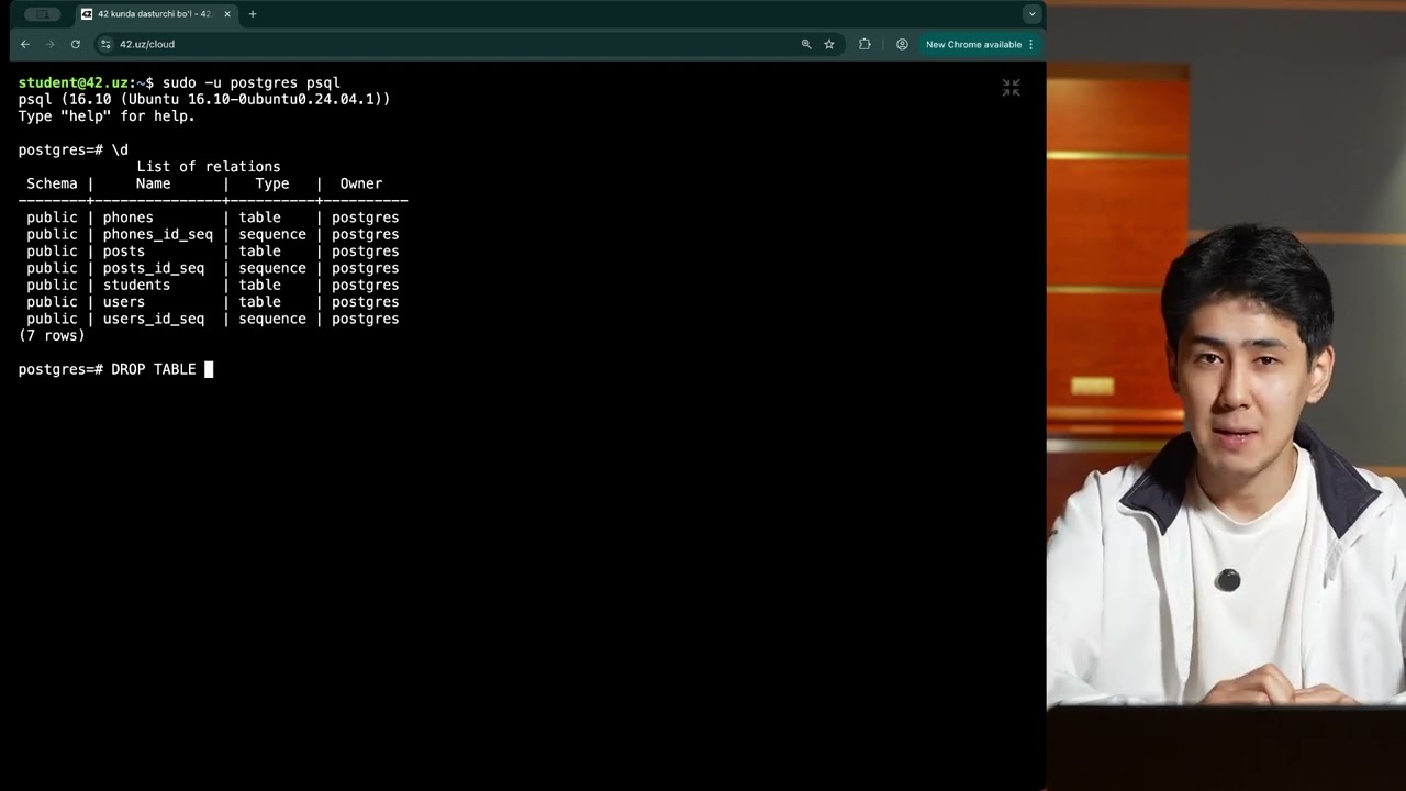 Thumbnail for 11. DROP buyrug'i (Amaliyot)