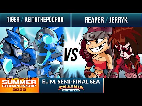 Tiger & KeithThePooPoo vs Reaper & Jerryk - Elimination Semi-Final - Summer Championship 2022 - SEA