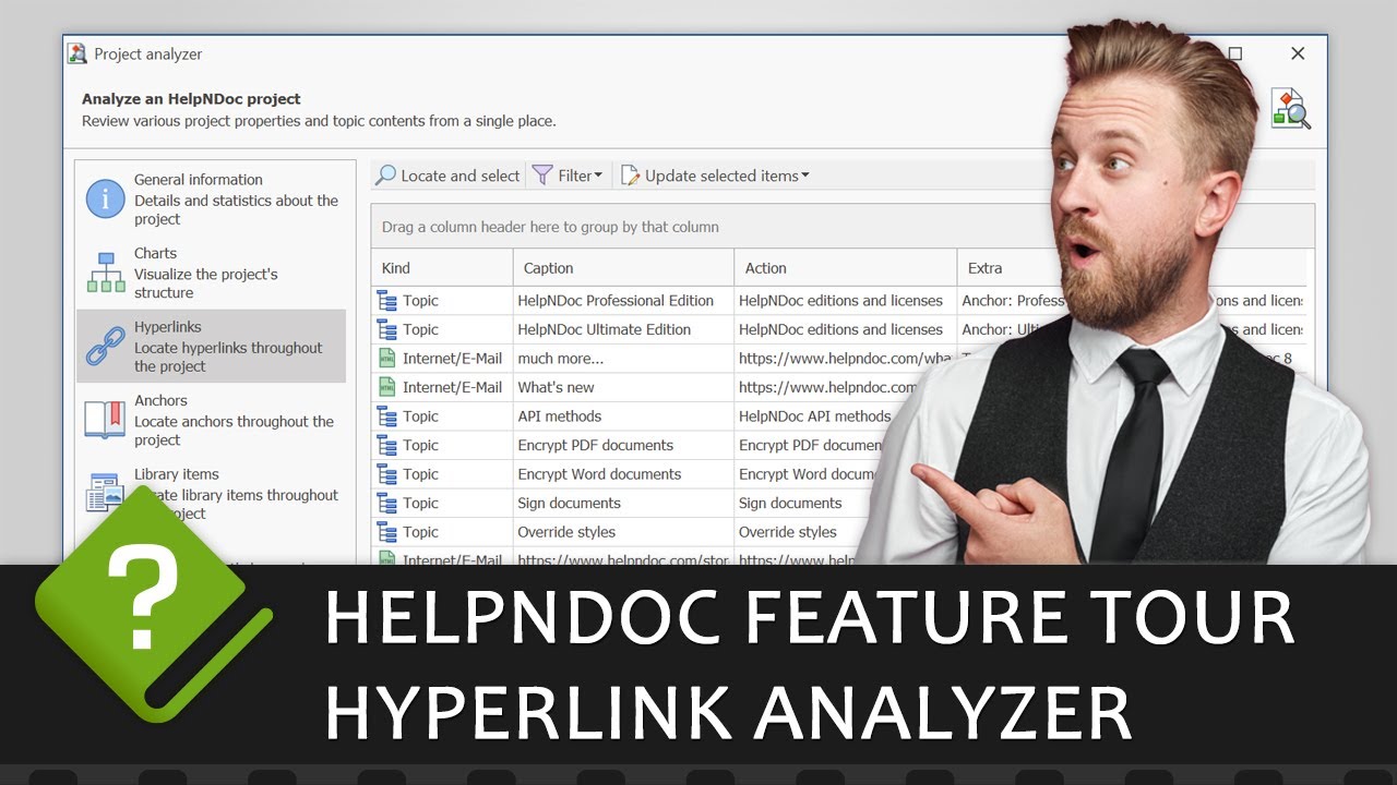 Bridging the Gap to Flawless Documentation Using HelpNDoc's Built-In Hyperlink Analyzer