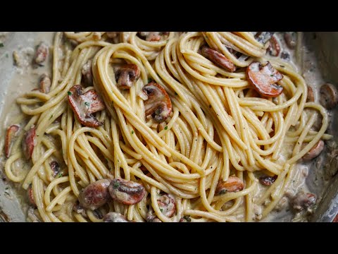 Creamy Mushroom Pasta Recipe