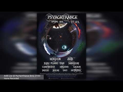 ArtB Live Goa Set @ PsYachTrance Big Sail Brno (cancelled) Stay Home Recording 155-160bpm