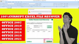 How to Recover 100% Corrupt Excel File 2007 2016 2019