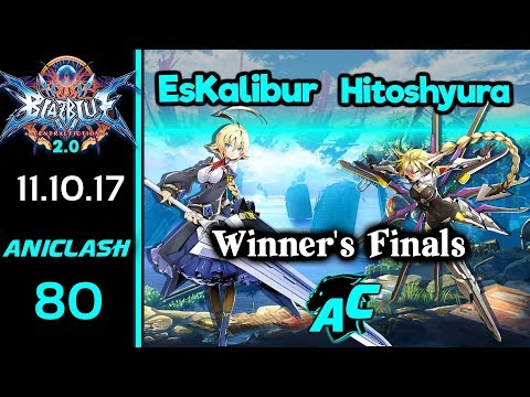 AniClash 80 - Hitoshyura (Lambda) vs EsKalibur (Es) Winner's Finals - BBCF 2