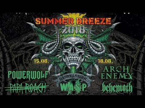 SUMMER BREEZE Open Air 2018 - Line Up Trailer [Metal Festival]