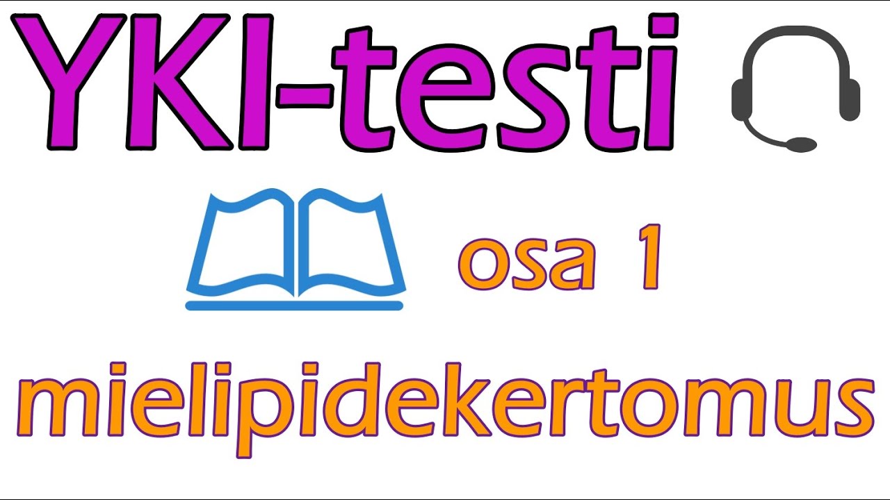 YKI testi // Mielipiteen kertominen: esimerkki ja kysymys