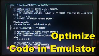 Writing an Emulator part 2: Optimizing Code in ZX81 ROM Emulation on Sinclair QL