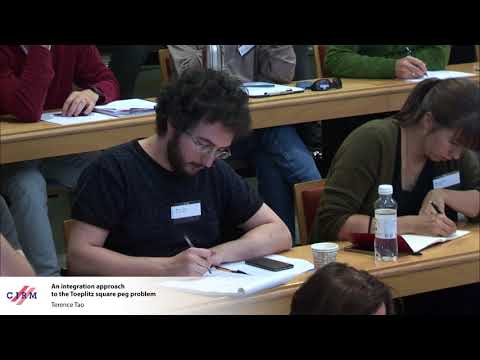 Terence Tao: An integration approach to the Toeplitz square peg problem