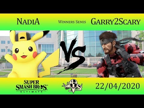 NadiA (Pikachu) vs. Garry2Scary (Snake) - Winners Semis - Pile O' Bones Smash #6