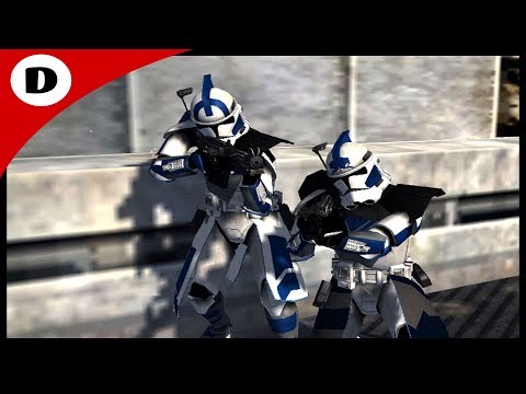 FIVES & ECHO FORTRESS DEFENSE! ~ Men of War: Star Wars Mod