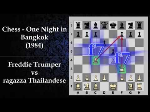 CINEMA SCACCHI 33 - One Night in Bangkok (1984) (Murray Head) - Il Barbiere Thailandese