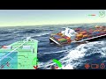 Terrifying Storm Cargo Ship VS Huge Waves Ship Handling Simulator