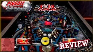 F-14 Tomcat - The Pinball Arcade - PS3 - with Commentary !!