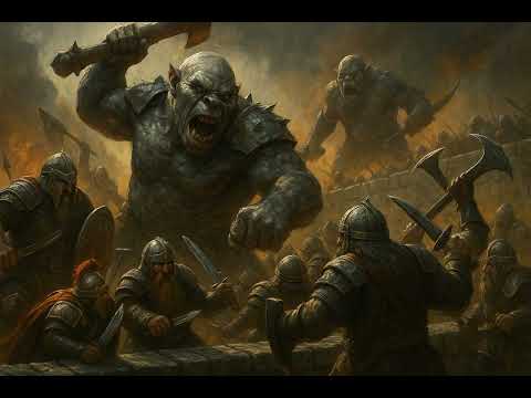 The Last Wall of the Dwarves | Olog-hai Siege Unleashed in Middle-earth