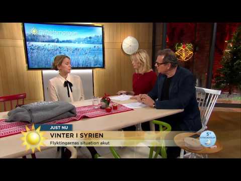 Så kan vi hjälpa flyktingarna i Syrien - Nyhetsmorgon (TV4)