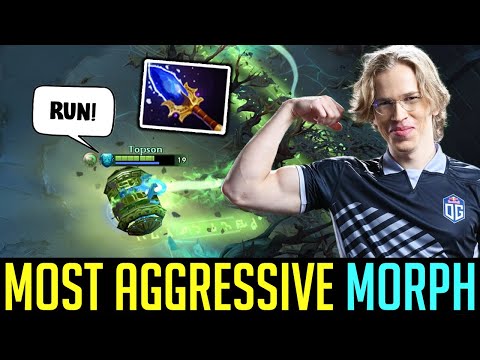 The Most AGGRESSIVE MORPHLING Ever - TOPSON playing No Mercy in pubs vs MinD_ContRoL DOTA 2