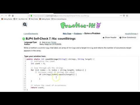 Building Java Programs Chapter 7 16a Countstrings