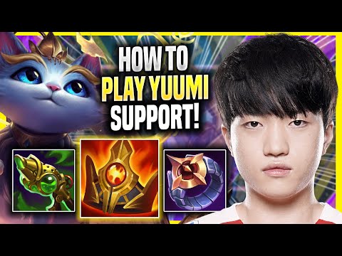 LEARN HOW TO PLAY YUUMI SUPPORT LIKE A PRO! - T1 Keria Plays Yuumi SUPPORT vs Karma! | Season 2022