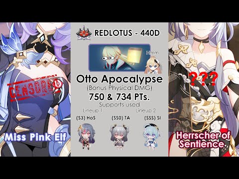 Honkai Impact 3rd: Ex Abyss Redlotus (440D): Otto Apocalypse (Bonus Physical DMG) | MpE & HoS