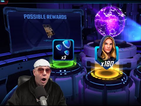 WOW Sharon Carter Orb Opening & Red Stars - Crazy Lucky - MARVEL Strike Force - MSF