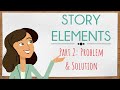 Story Elements Part 2 Problem And Solution English For Kids Mind Blooming