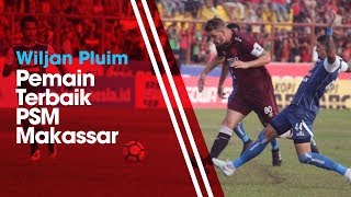 Wiljan Pluim Terpilih Menjadi Pemain Terbaik Laga PSM Makassar Vs Persipura