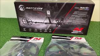 Minelab Manticore Set mit 3 Suchspulen im Angebot