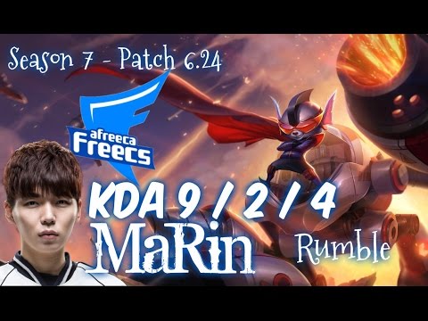 AFs MaRin RUMBLE vs KENNEN Top - Patch 6.24 KR Ranked
