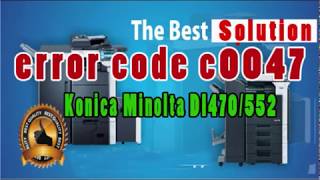 Kodu błędu c0047