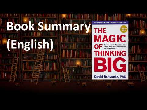 The Magic of Thinking Big | Book summary