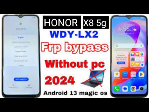 Honor X8 5g FRP Bypass Without PC: Easy Method 2024