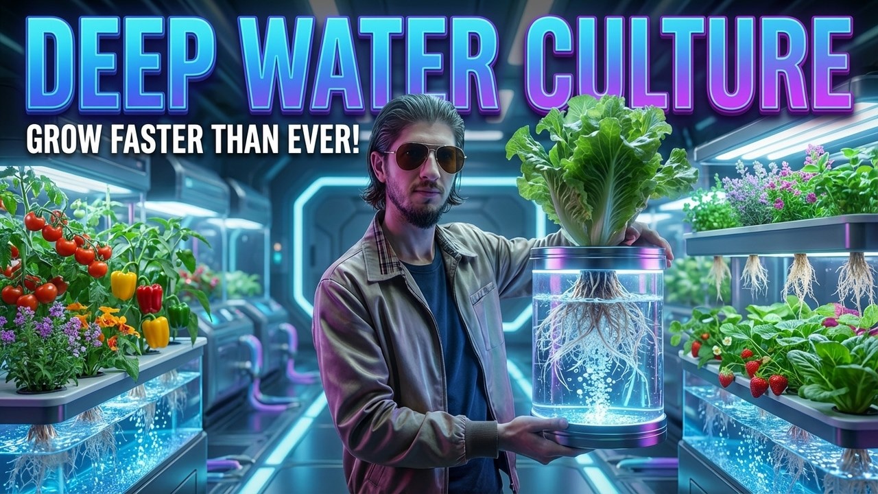 DWC Hydroponics - Watch Your Plants Explode With Growth
