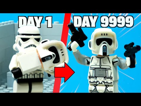 The LIFE of a SCOUT TROOPER in LEGO