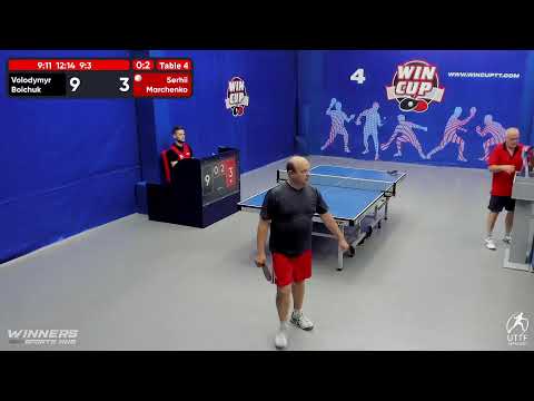 20:30 Бойчук Владимир (0:3) Марченко Сергей   стол 4  ЮГ-5  08.08.22