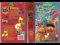 Sesame Street Home Video Get Up And Dance And Sing Yourself Silly