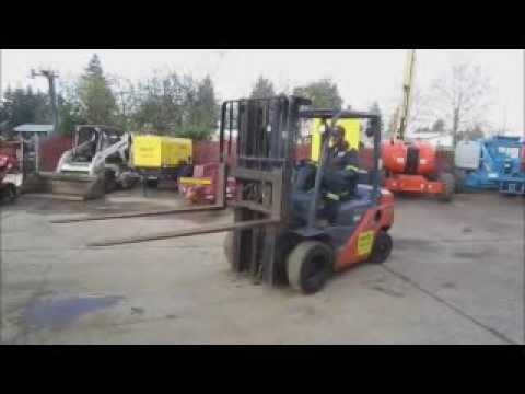 Sold! 2011 Toyota 8FDU25 5,000 lbs Warehouse / Industrial bidadoo.com