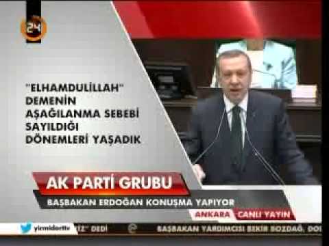 Racist Remark by PM Erdoğan Party Group Address 2013-06-11
