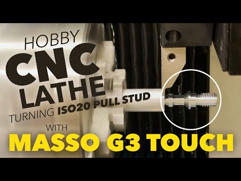 CNC Lathe with Masso G3 Touch Turning ISO20 Pull Stud