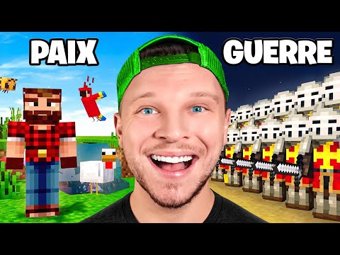 1000 joueurs simulent une Civilisation sur Minecraft ! (Expérience)