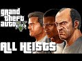GTA 5 Enhanced All Heists With Best Crew Approach 100 GOLD MEDAL