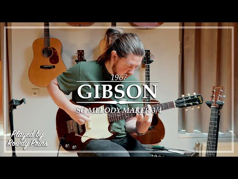 Gibson SG Melody Maker 3/4 1967 played by Rowdy Prins | Demo