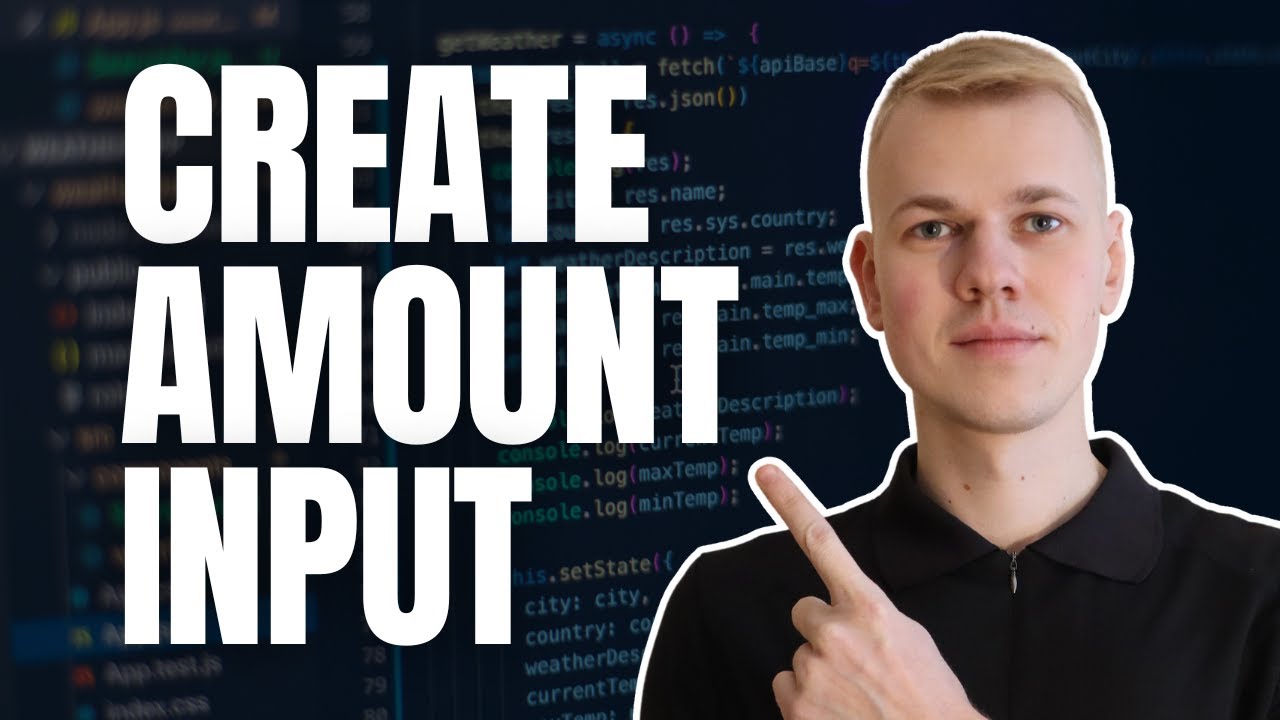 Creating an Amount Input with Unit Adornment using React and TypeScript