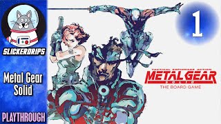 Metal Gear Solid: The Board Game | Stage #1 Playthrough